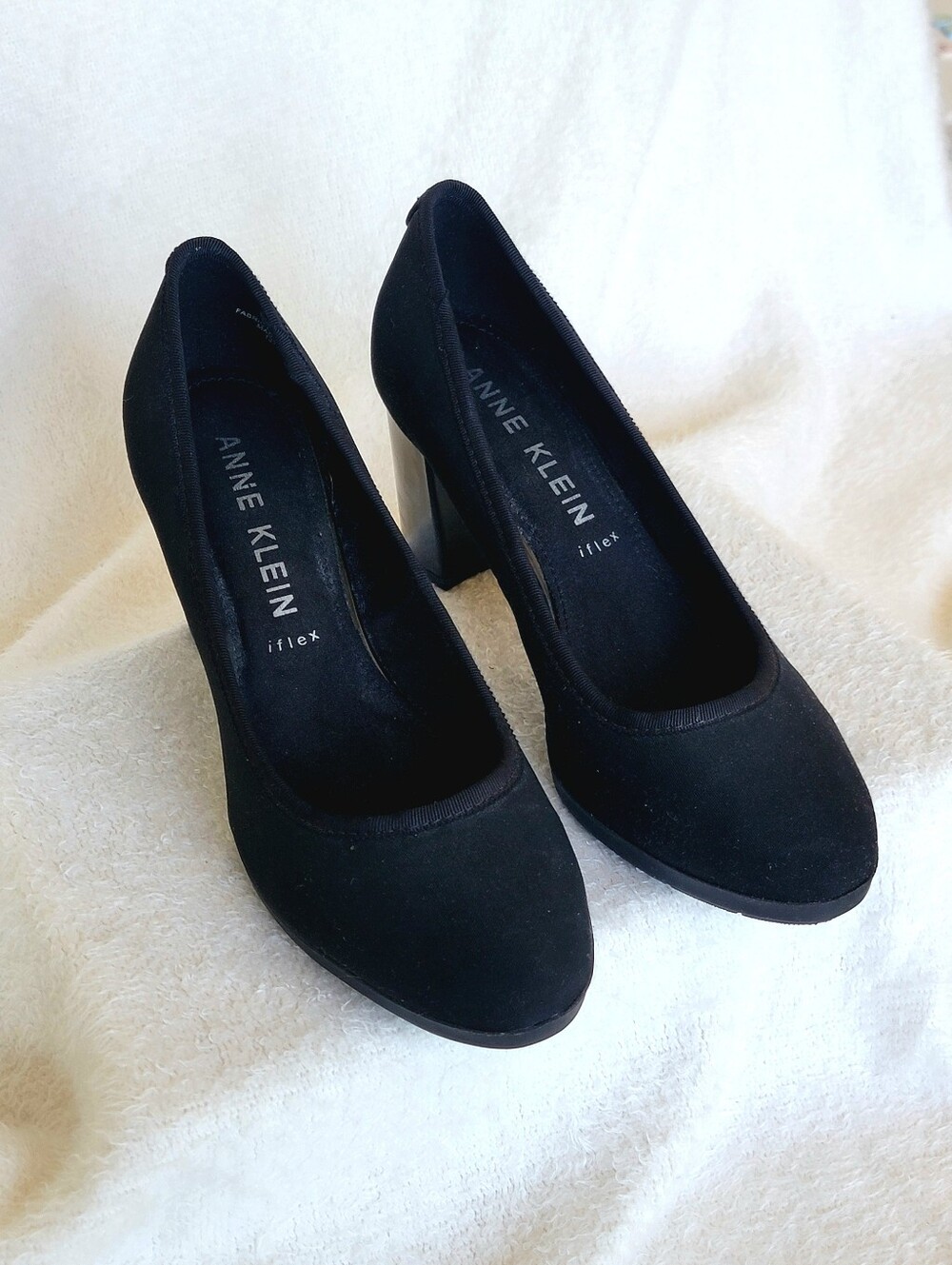Anne Klein Carole Black Pumps | Formal Heels Size 7